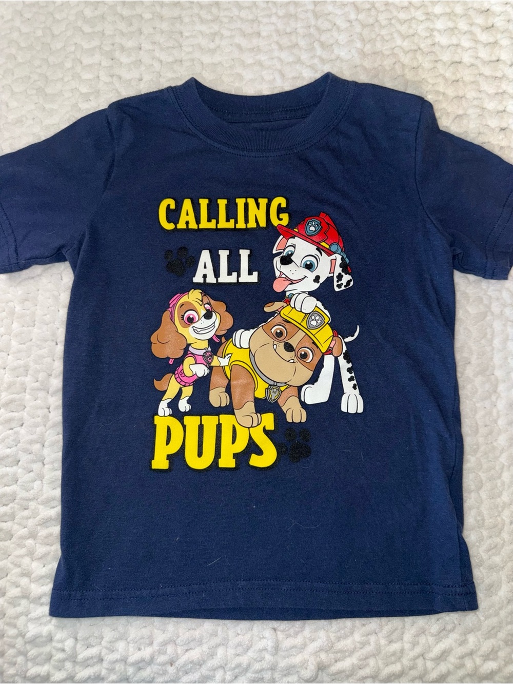 Paw Patrol Navy Blue 'Calling All Pups' Graphic Tee